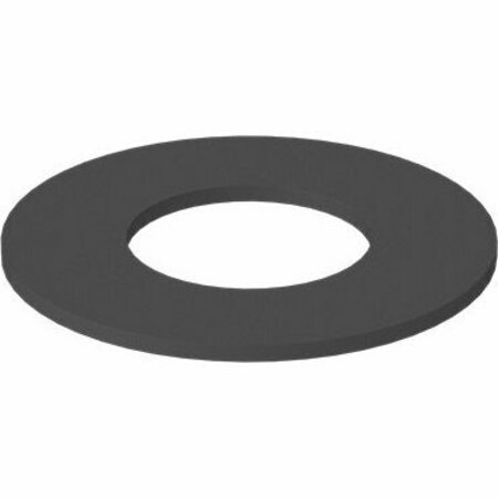 BSC PREFERRED Chemical-Resistant Fluorosilicone Seal Washer for 1 Screw Size 0.990 ID 2 OD 0.052-0.072 Thick 91367A931